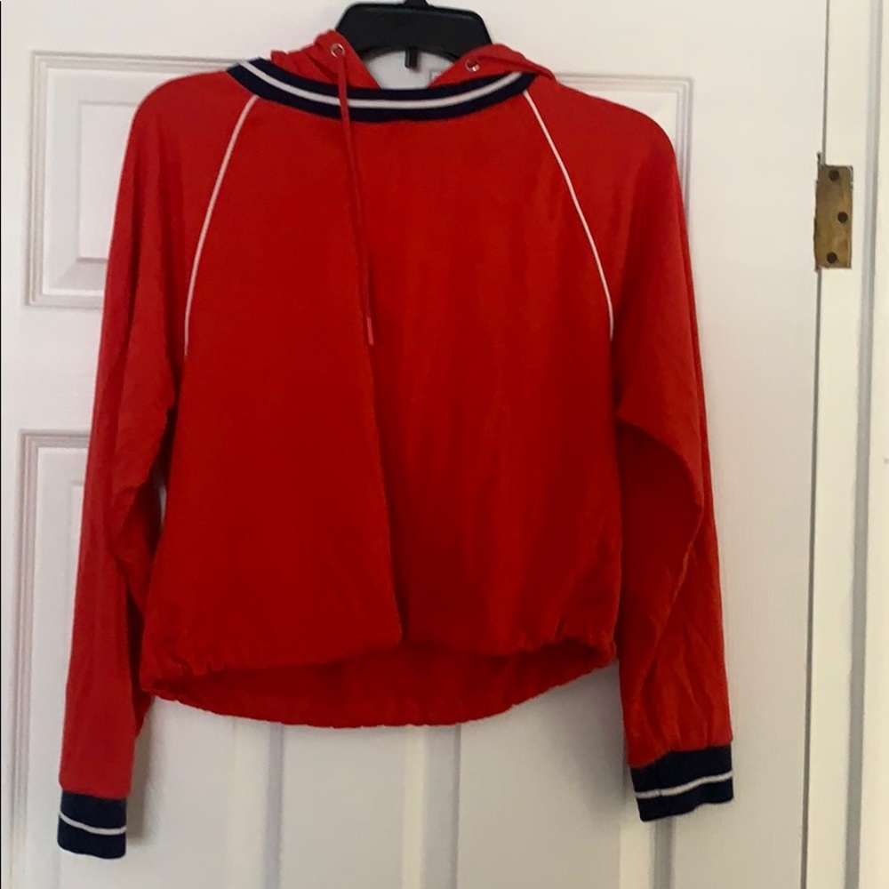 Red hoodie